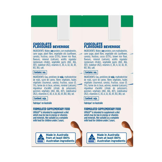 Sanitarium Up&go Dairy Free Chocolate 6x250ml - 1.5L