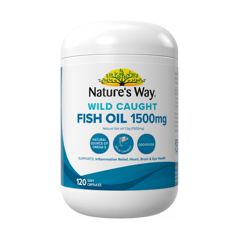 Nature's Way Fish Oil 1500mg - 120 Pack