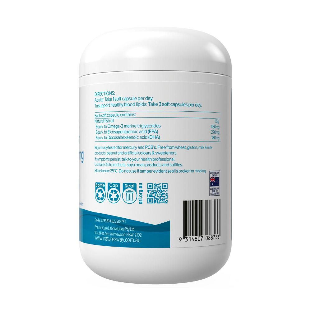 Nature's Way Fish Oil 1500mg - 120 Pack