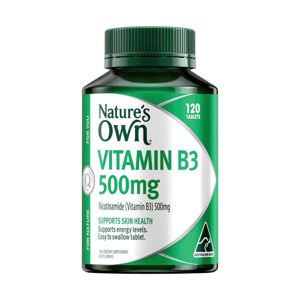Natures Own Own B3 500mg - 120 Pack