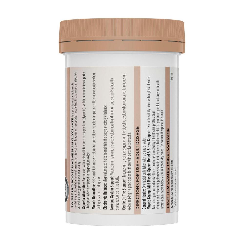 Swisse Ultiboost Magnesium Glycinate - 60 Pack