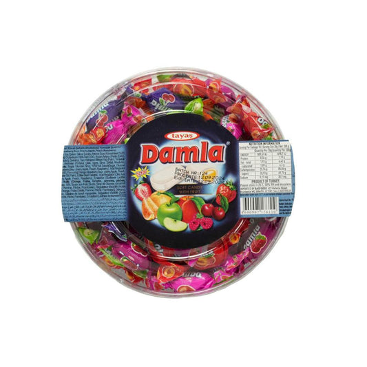 Damla Assorted Soft Candy With Fruit - 300g