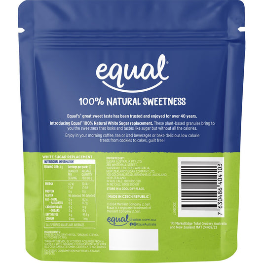 Equal Natural Sweetener White 200g