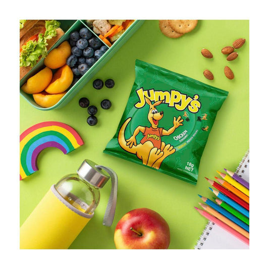Jumpy's Chicken Potato Chips Multipack School Snacks 5 Pack - 90g