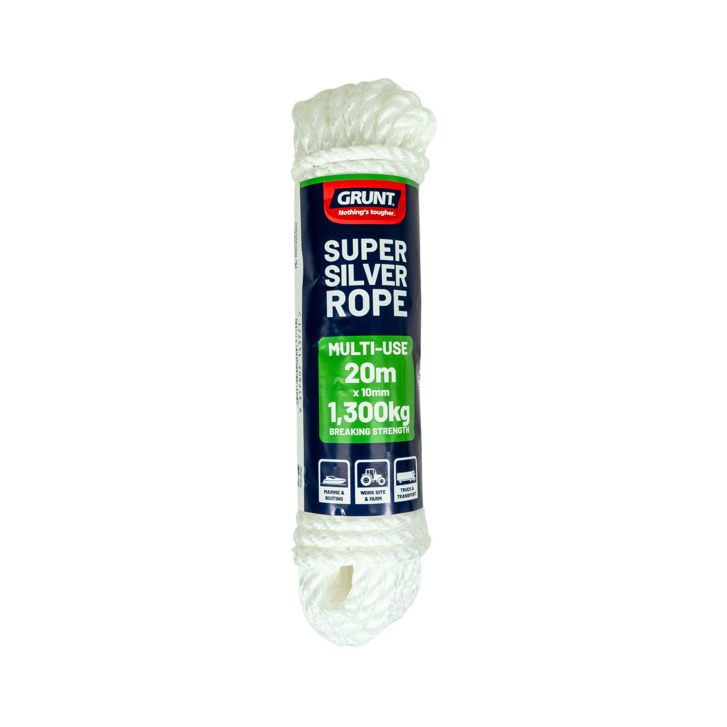 Grunt Super Silver Rope - 10mm x 20m