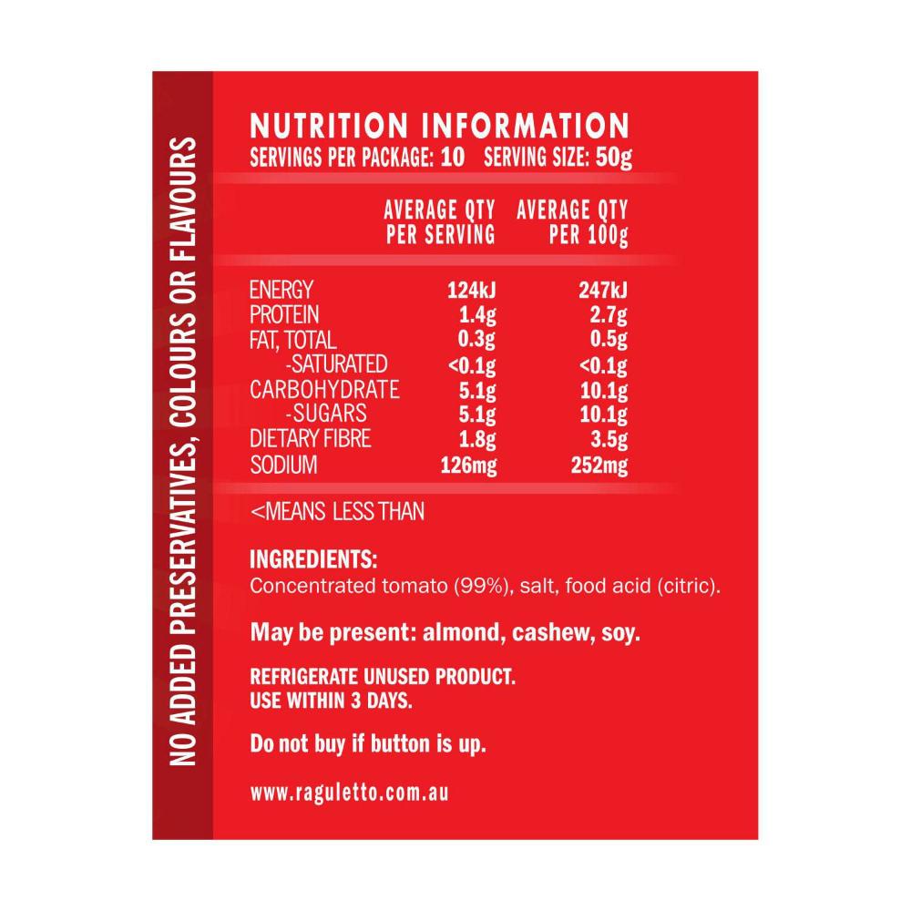 Raguletto Tomato Paste - 500g