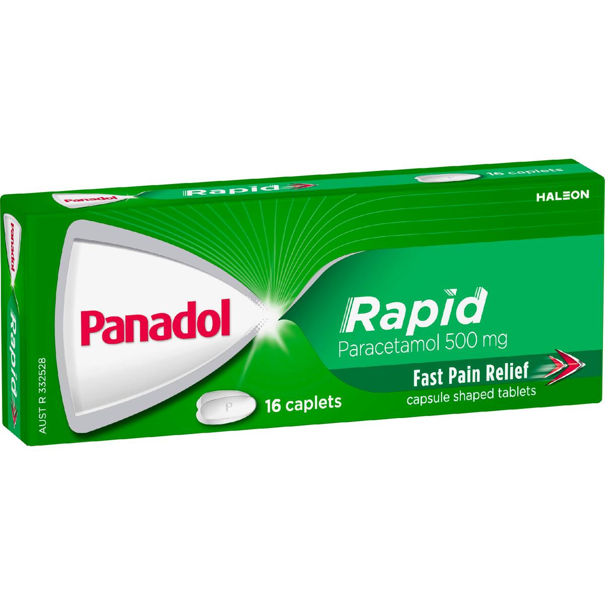 Panadol Rapid For Fast Pain Relief With Paracetamol 500mg 16 Pack
