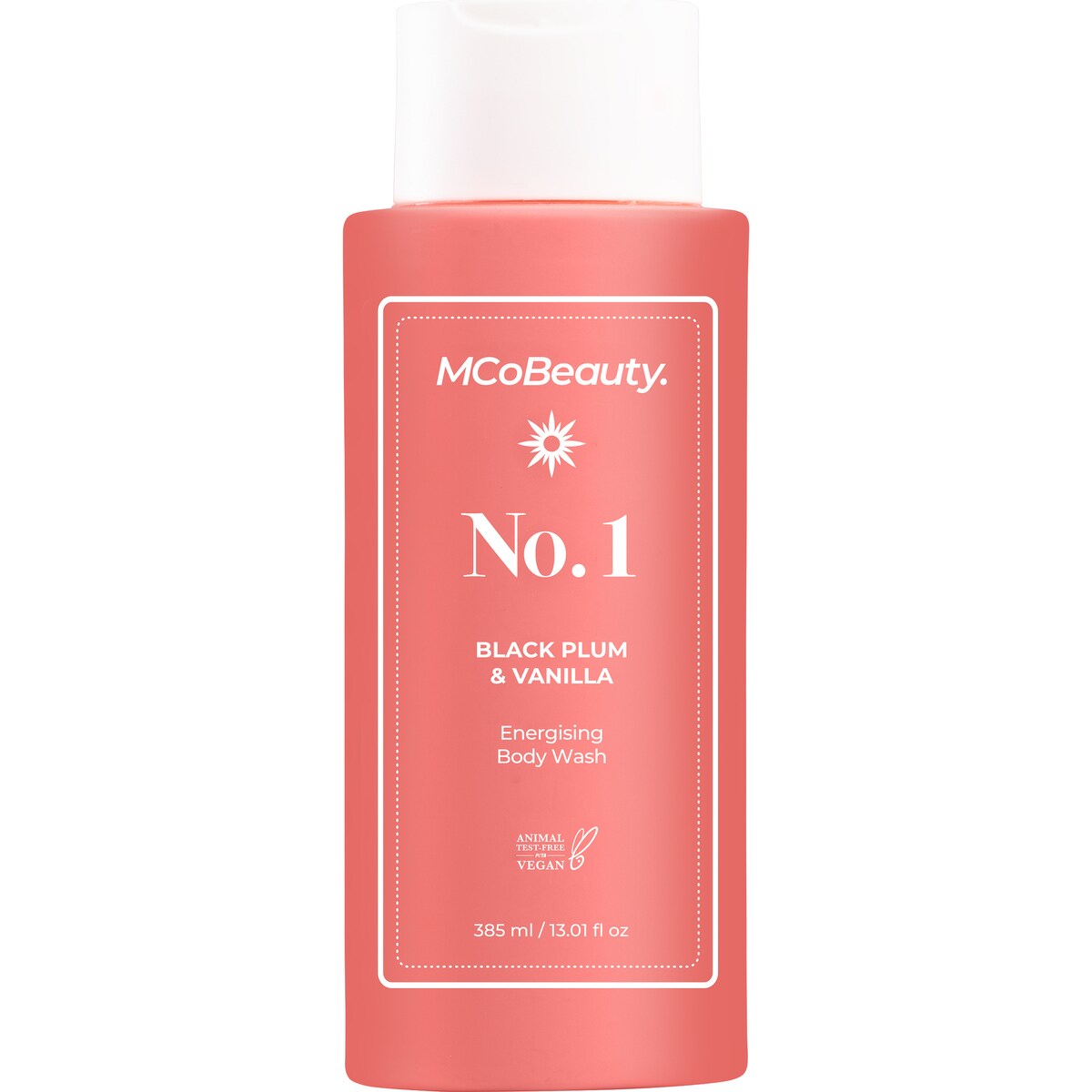 MCoBeauty Body Wash No. 1 Black Plum & Vanilla 385mL