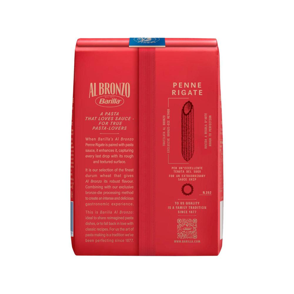 Barilla Al Bronzo Pasta Penne - 500g