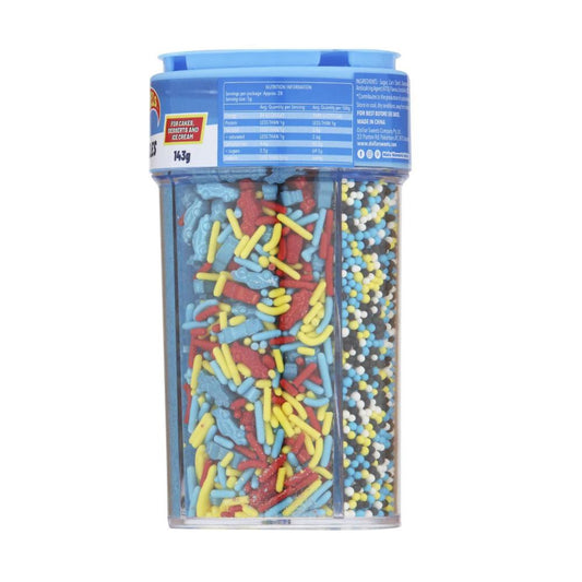 Dollar Sweets Hot Wheels 4 Comp Sprinkles - 143g