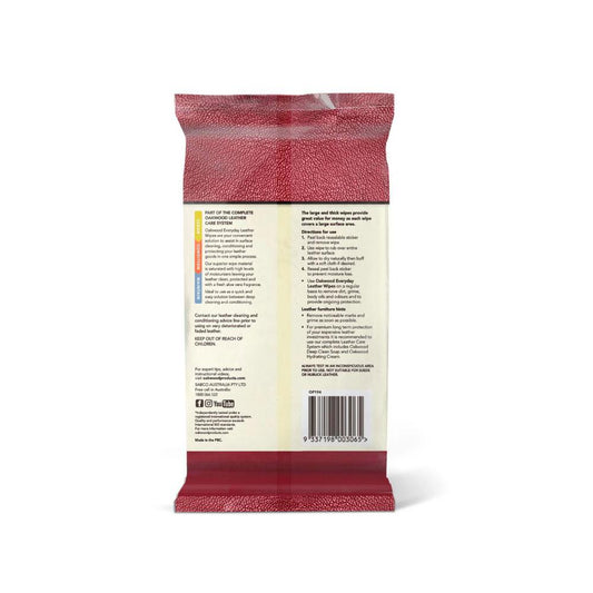 Oakwood Household Leather Wipes - 20 pack Each