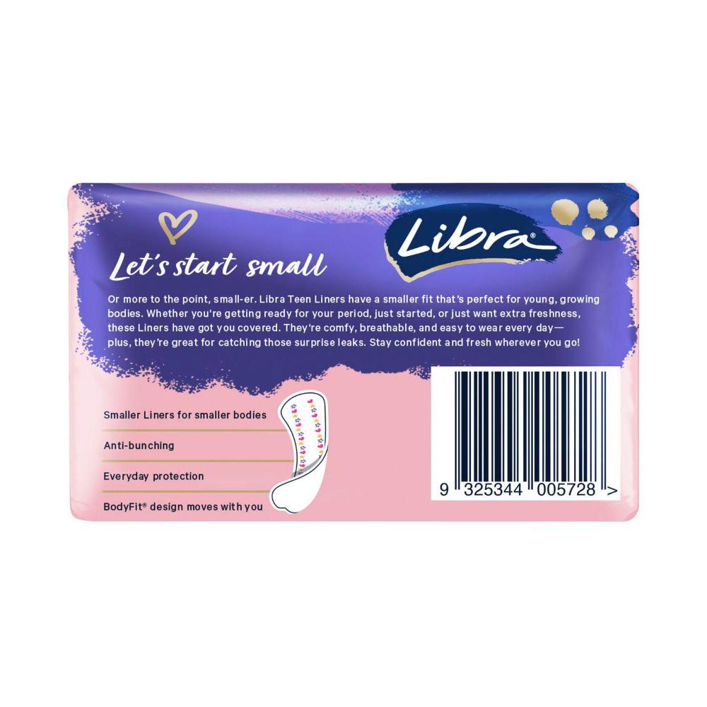 Libra Teen Liners - 30 Pack