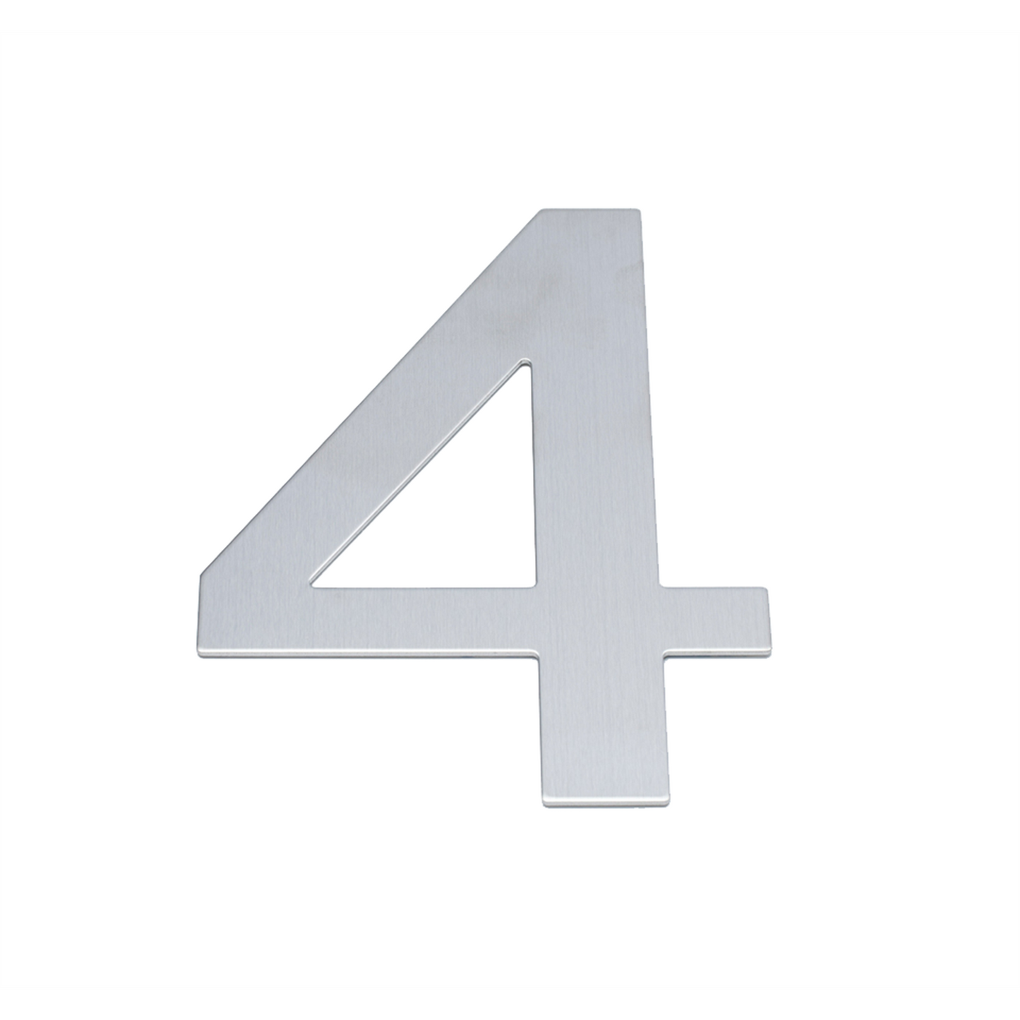 Sandleford Lorenzo Stainless Steel House Number 4 - 200mm