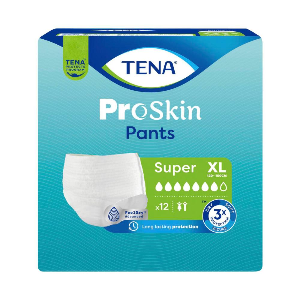Tena Incontinence Super Pants Extra Large - 12 Pack