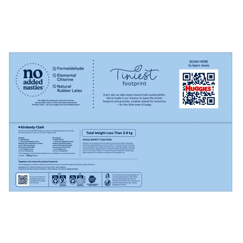 Huggies Ultra Dry Nappies Boys Size 3 (6-11kg) | 90 pack