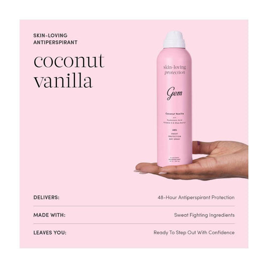 Gem Skin Loving Deodorant Coconut & Vanilla - 207mL