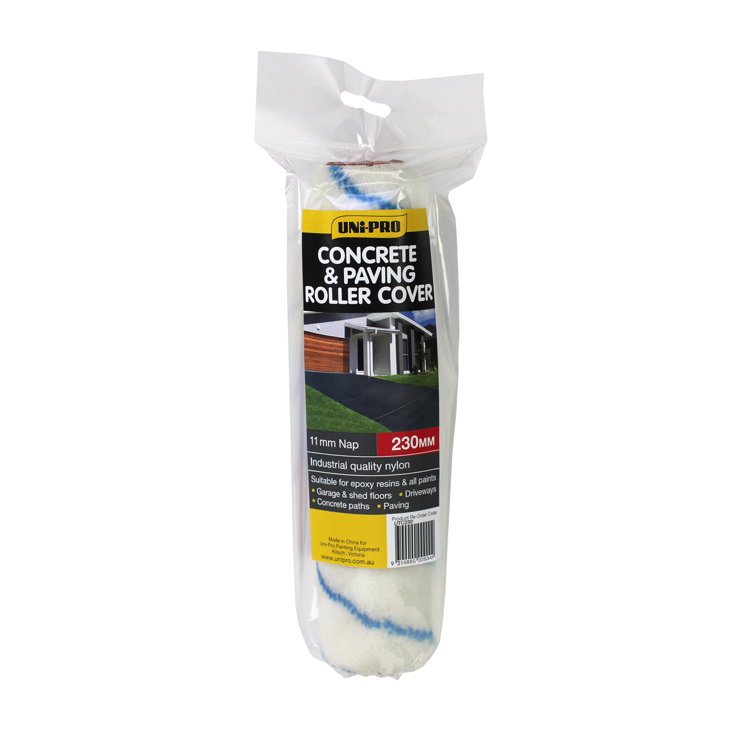 Uni Pro Concrete Roller Cover - 230mm