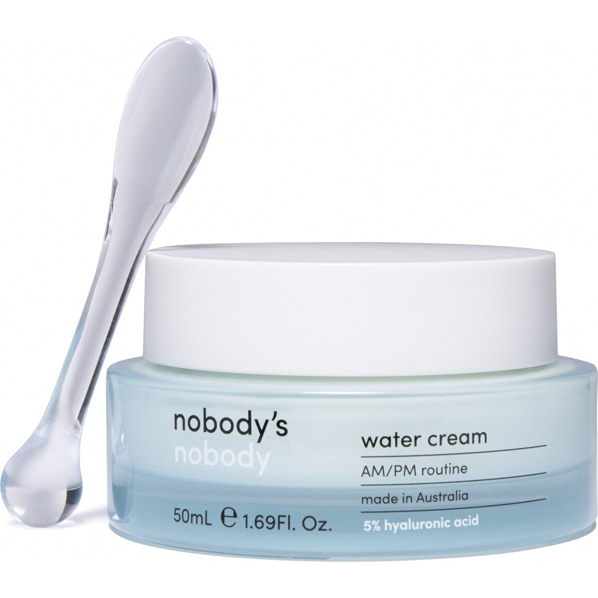 Nobody's Nobody Water Cream With 5% Hyaluronic Acid 50ml