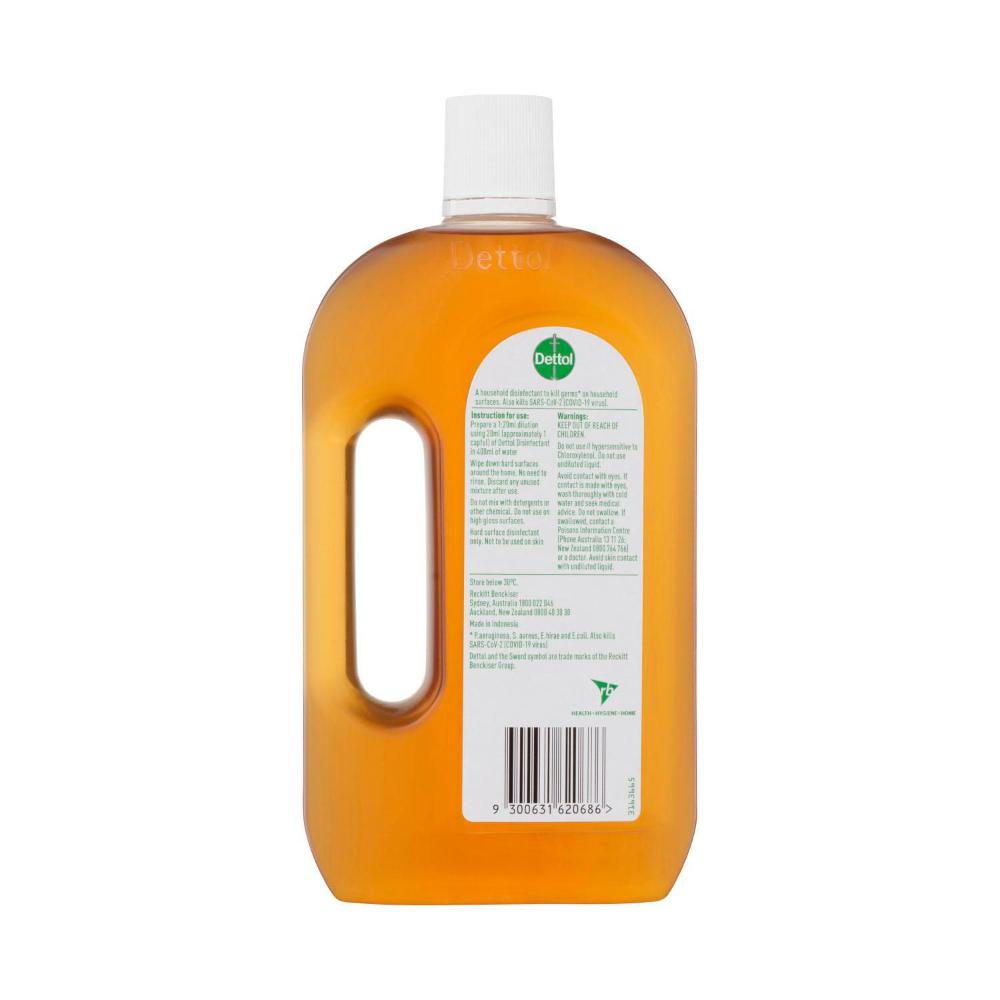 Dettol Classic Antibacterial Disinfectant Liquid Solution - 750mL