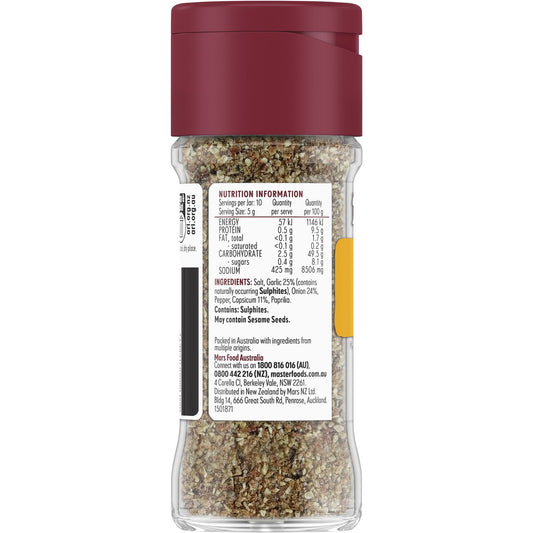 MasterFoods Seasoning Garlic Steak 50g