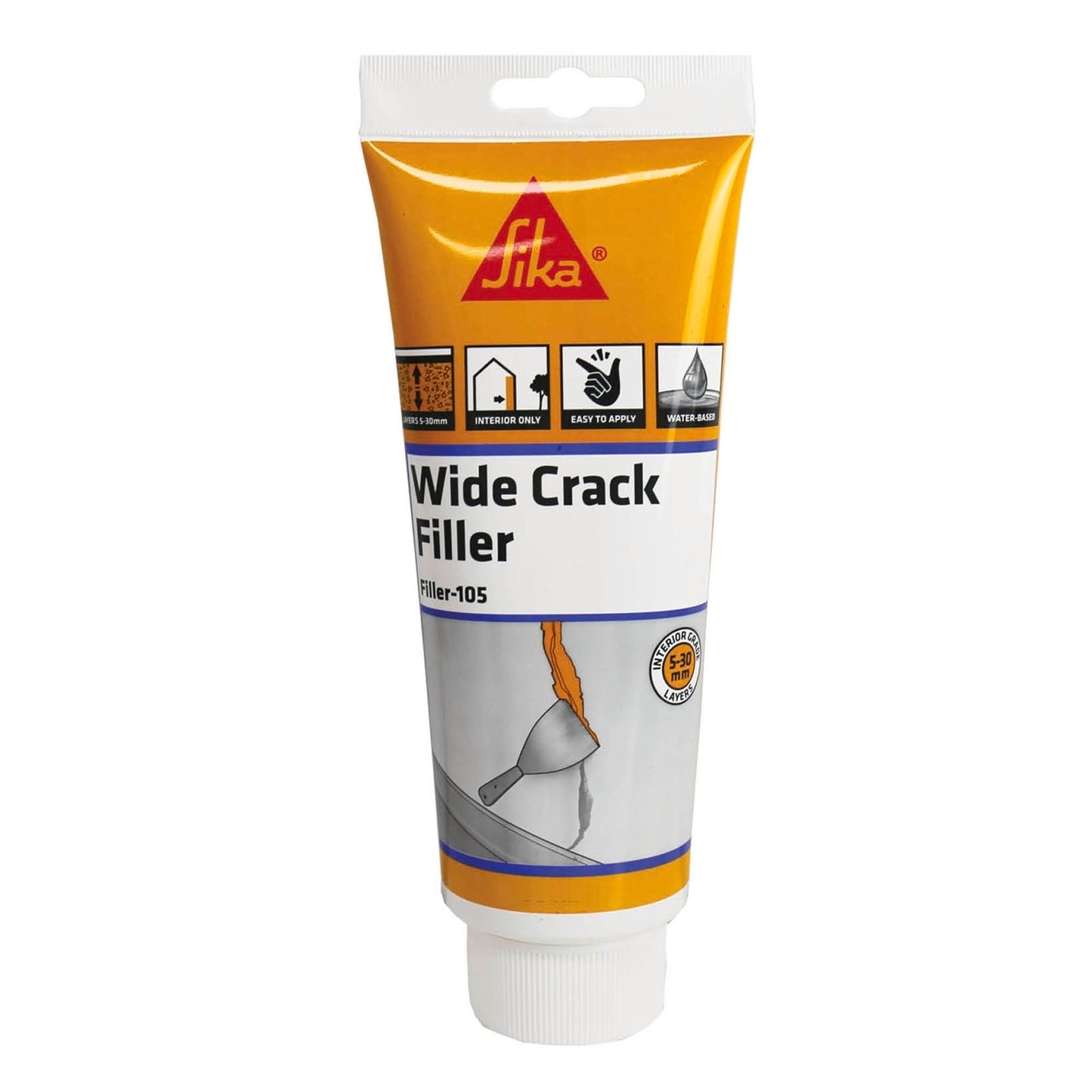 Sika Filler 105 Coarse Surface Filler - 250ml - Light Grey