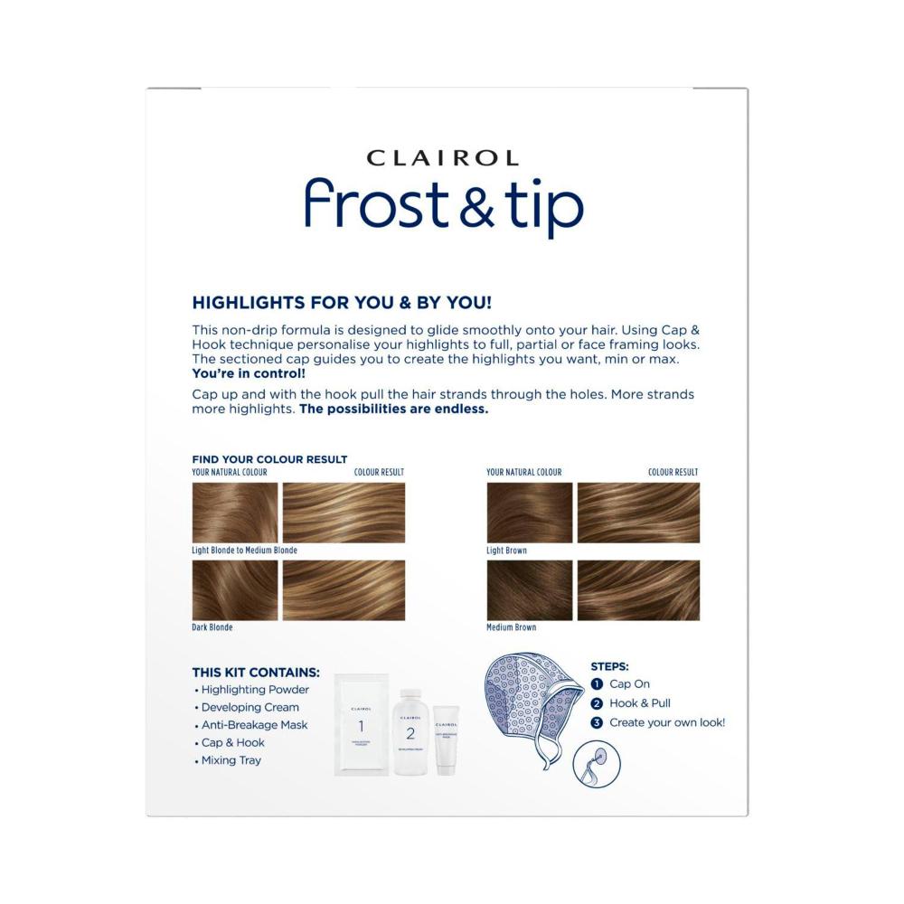 airol Nice 'N Easy Frost & Tip Hair Colour Highlighting Kit - 1 pack