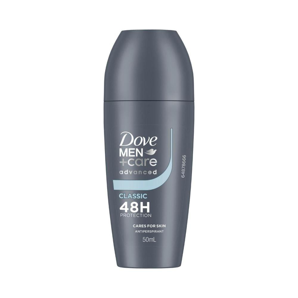 Dove Men Deodorant Roll On Antiperspirant Classic - 50mL