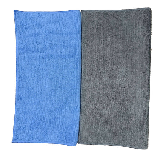 All Set 40 x 40cm Automotive Microfibre Cleaning Cloth 12 Pack