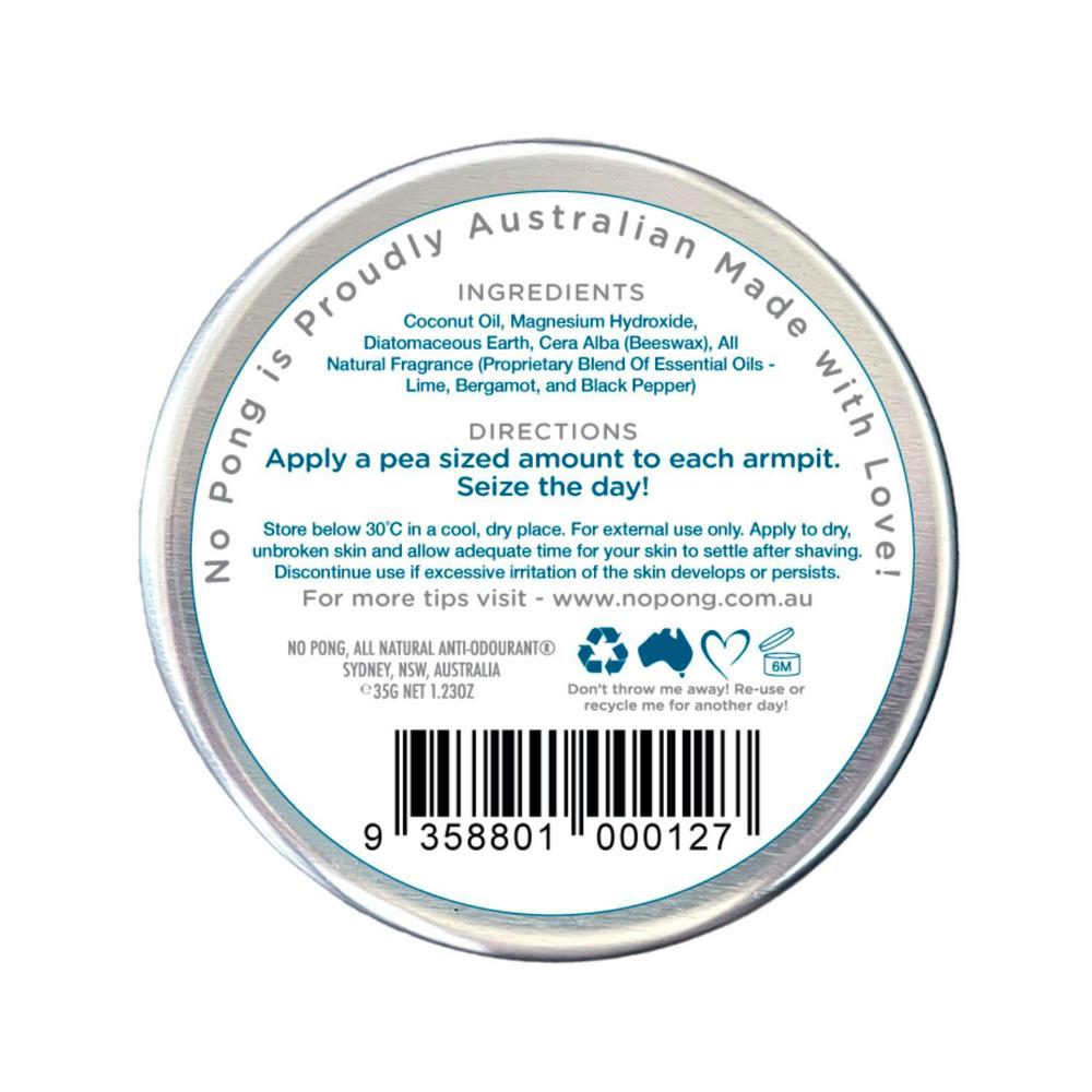 No Pong Luscious Lime Deodorant Cream - 35g