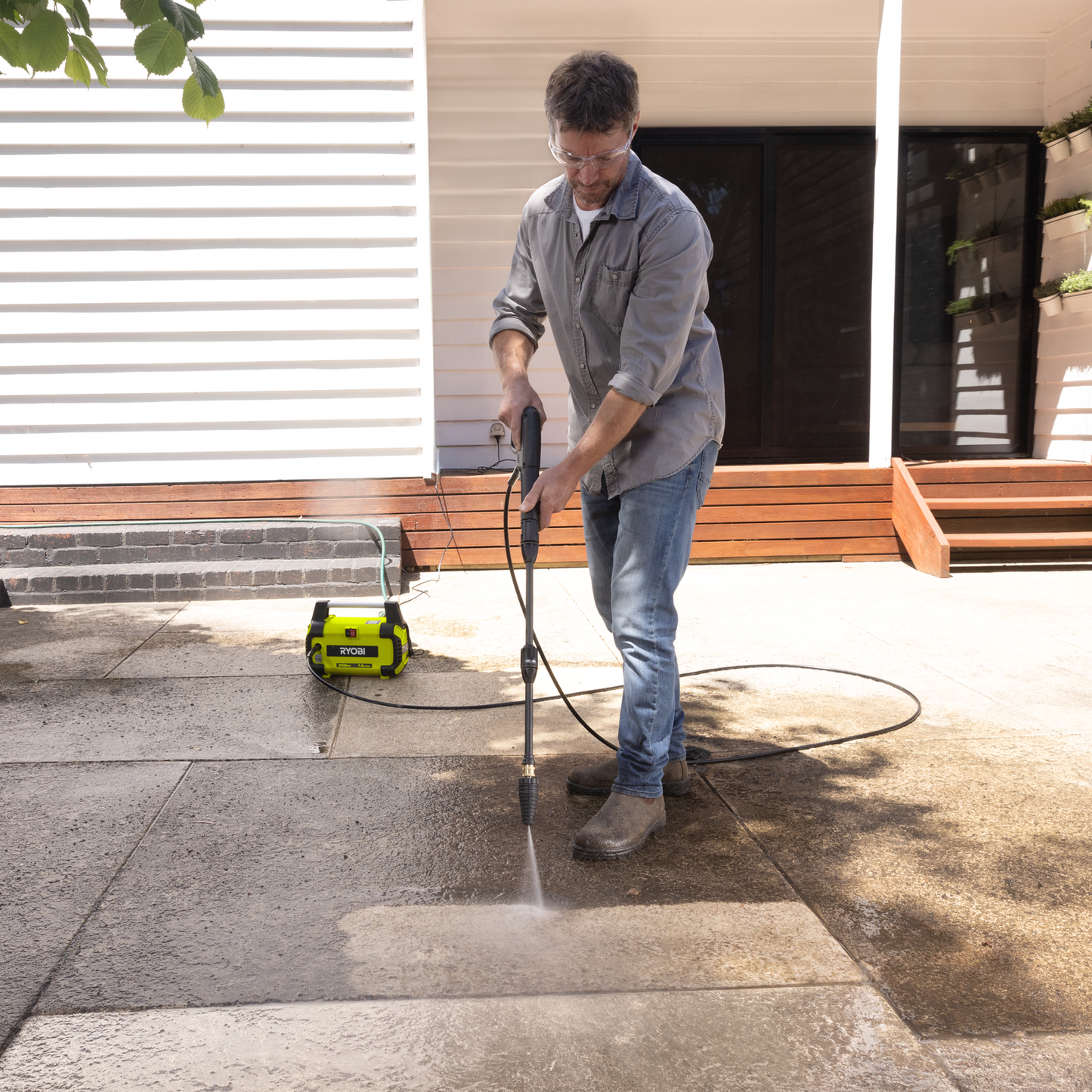 Ryobi Compact High Pressure Washer - 2030 PSI - 6.4kg