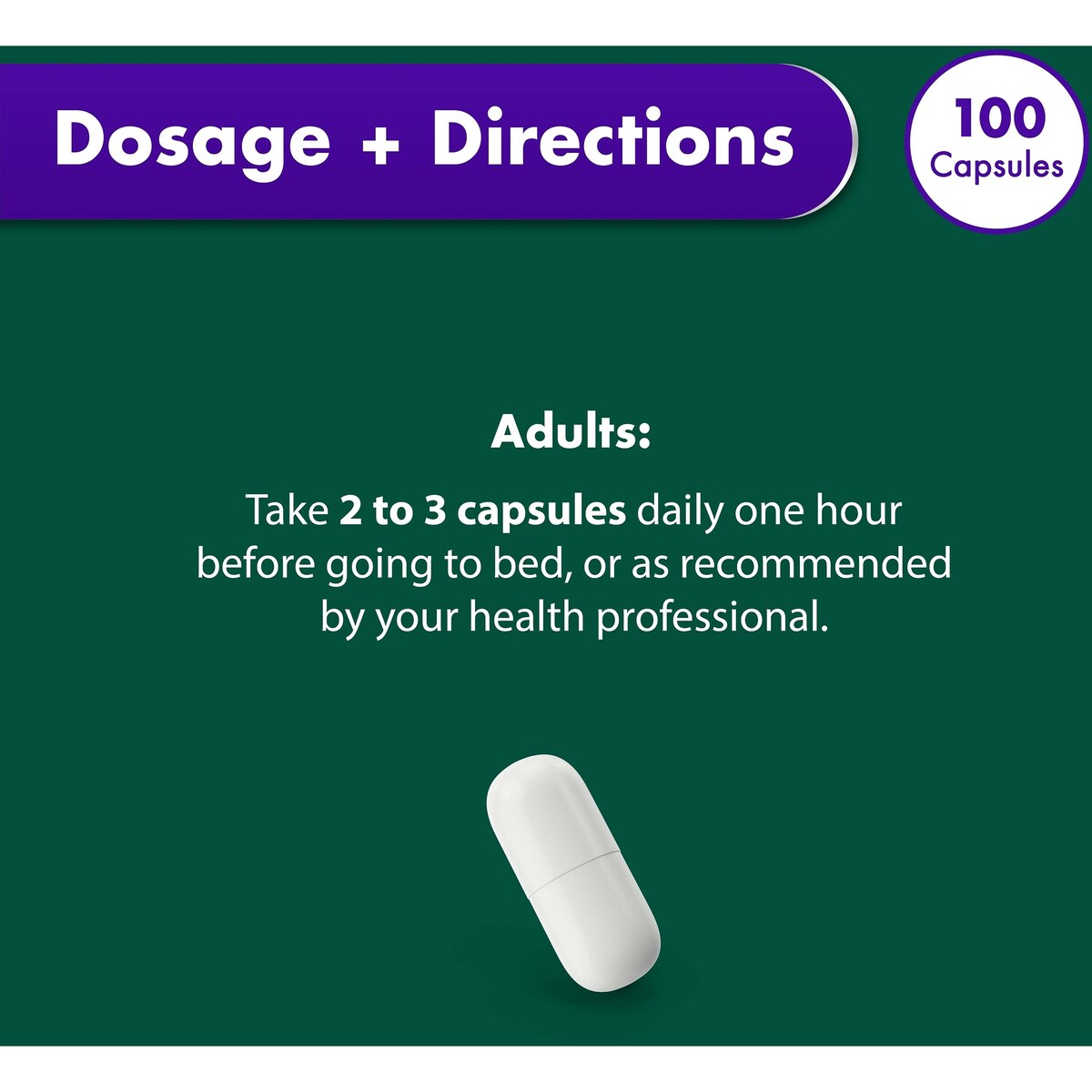 Natures Own Sleep Ezy Capsules With Hops, Valerian + Chamomile 100 Pack