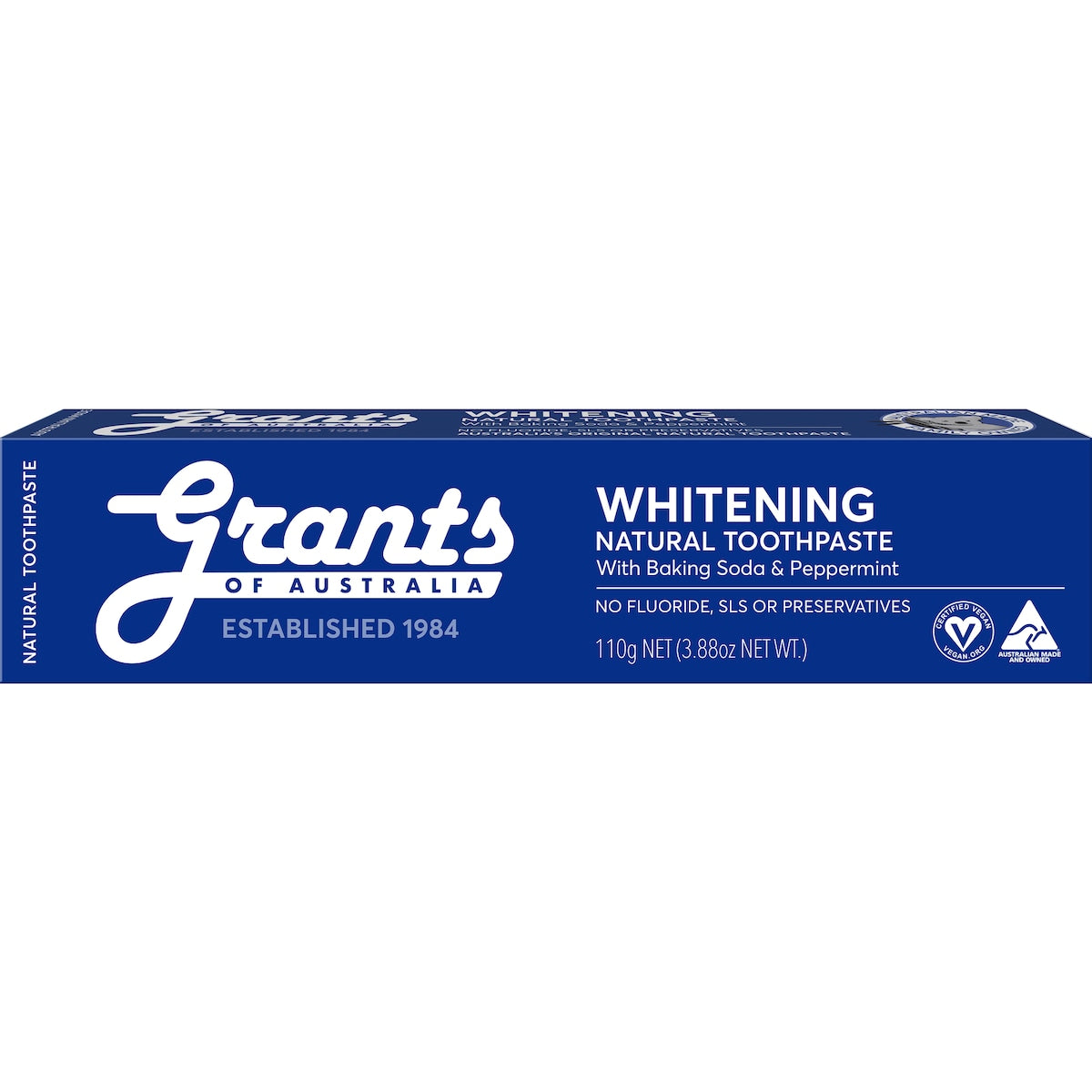 Grants Of Australia Whitening Toothpaste With Baking Soda 110g