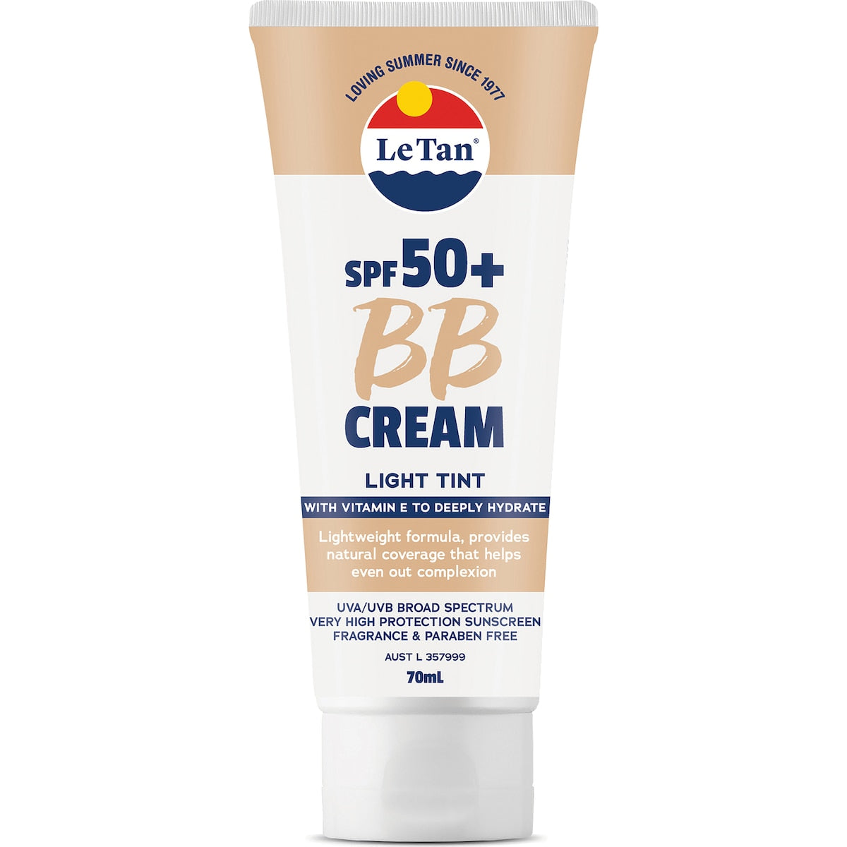 Le Tan Bb Cream Light Tint Spf 50+ 70ml