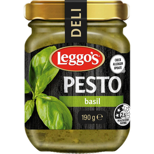 Leggos Traditional Basil Pesto With Pecorino 190g