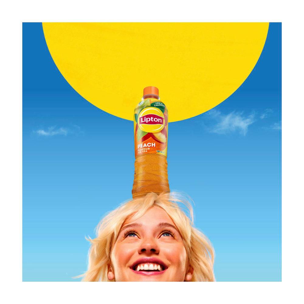 Lipton Ice Tea Peach Tea Iced Tea Bottle - 500mL