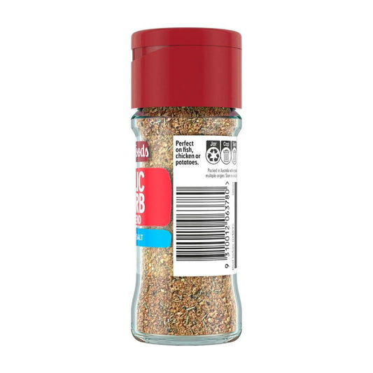 Masterfoods Herbs And Spices Garlic Herb No Salt Jar - 42g