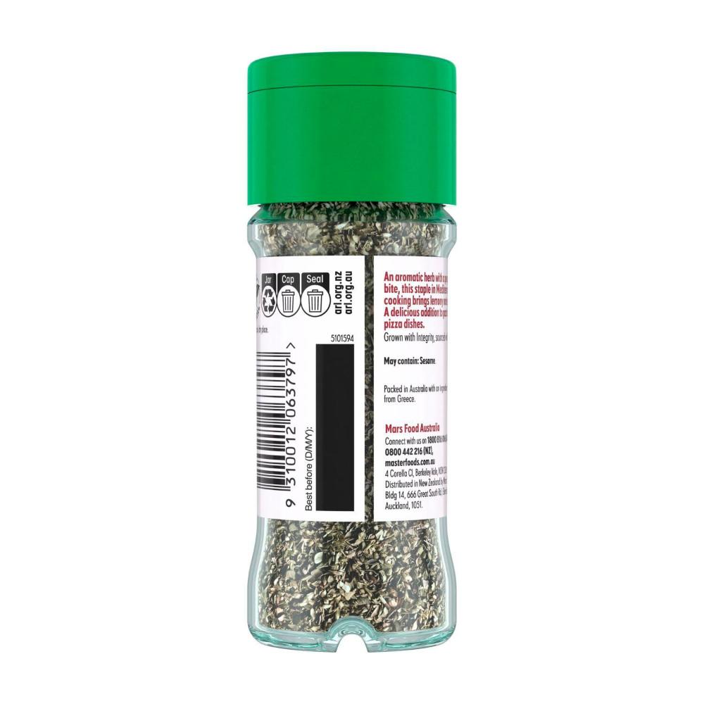 Masterfoods Herbs And Spices Oregano Leaves Jar - 10g