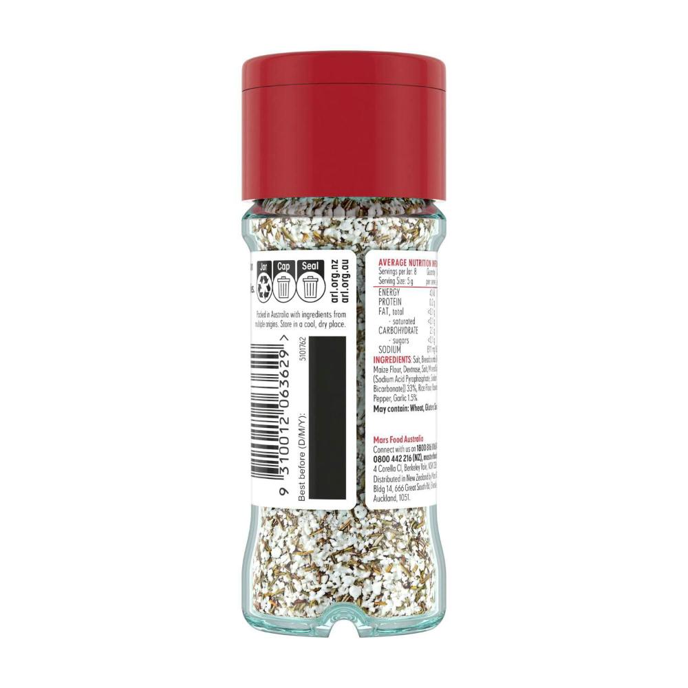 Masterfoods Roast Vegetable Seasoning Sprinkle Jar - 42g