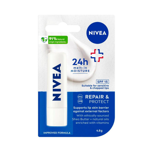 Nivea Lip Balm Repair & Protect Spf15 - 4.8g