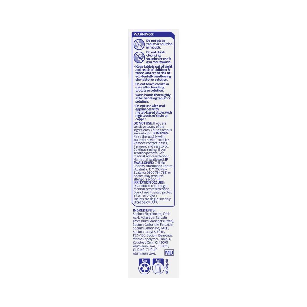 Polident 3 Minute Daily eanser For Dentures And Partials - 36 pack