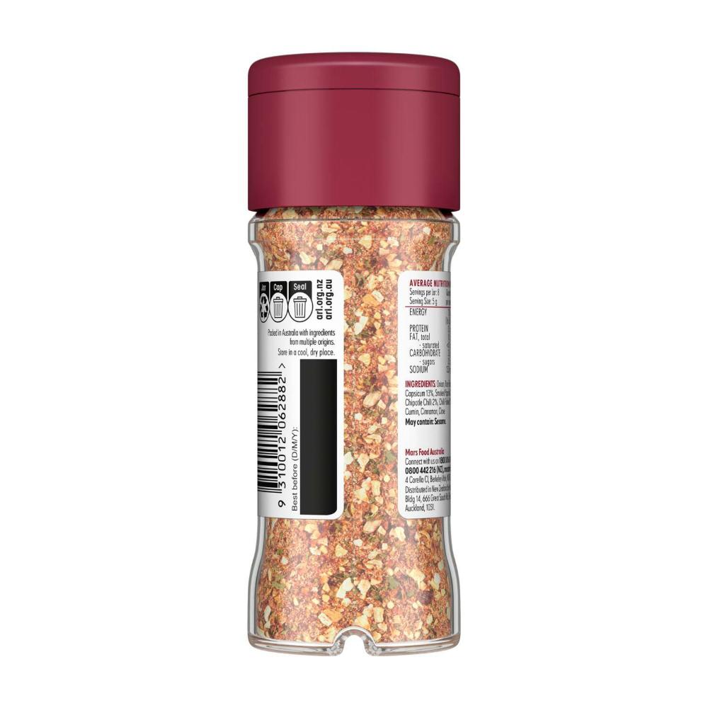 Masterfoods Herbs And Spices Chipotle Spice Blend Jar - 40g