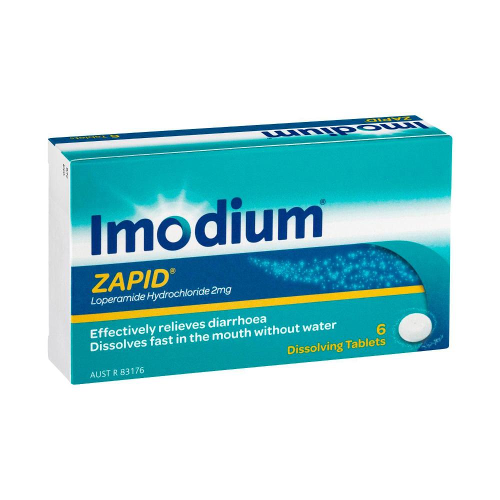 Imodium Zapid Diarrhoea Relief Dissolving Tablets - 6 pack