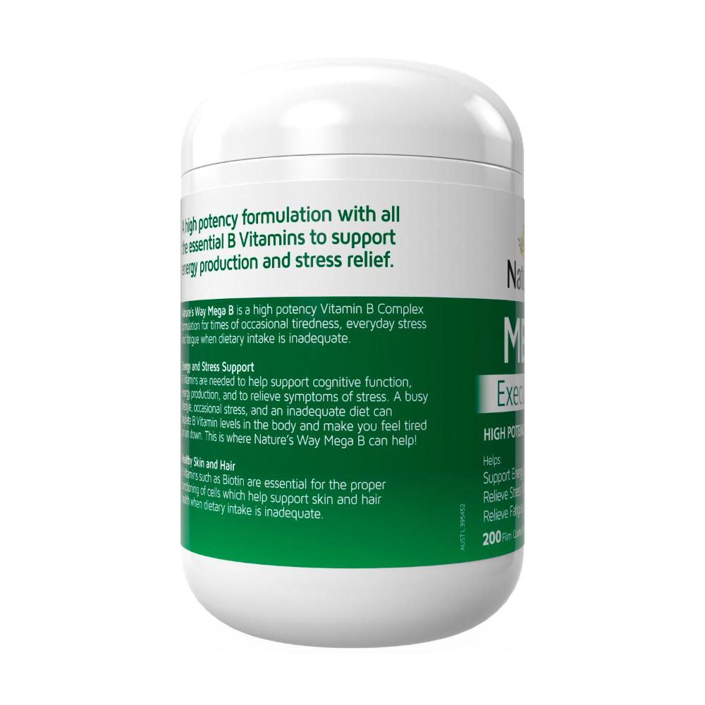 Nature's Way Mega B Executive Stress - 200 Pack