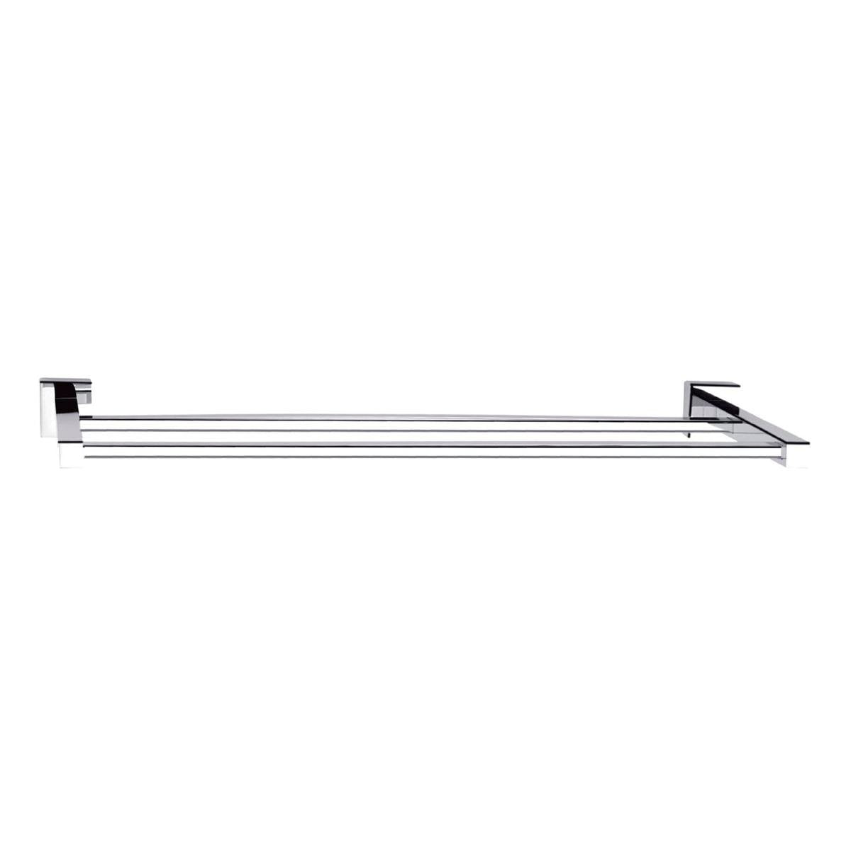 Mondella Chrome Double Towel Rail 620mm Metal Stylish Design