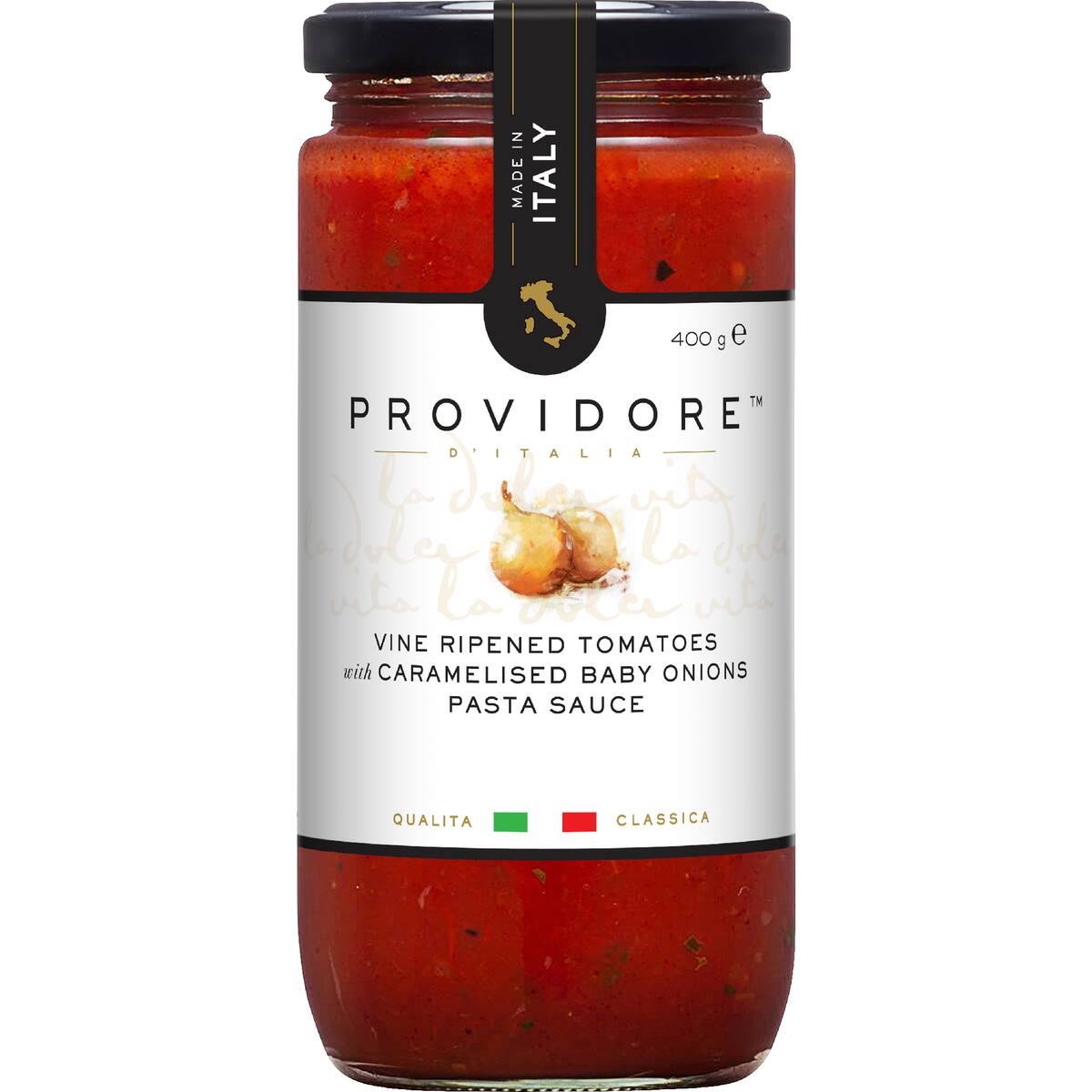 Providore Vine Ripened Tomato Pasta Sauce With Caramelised Onion 400g