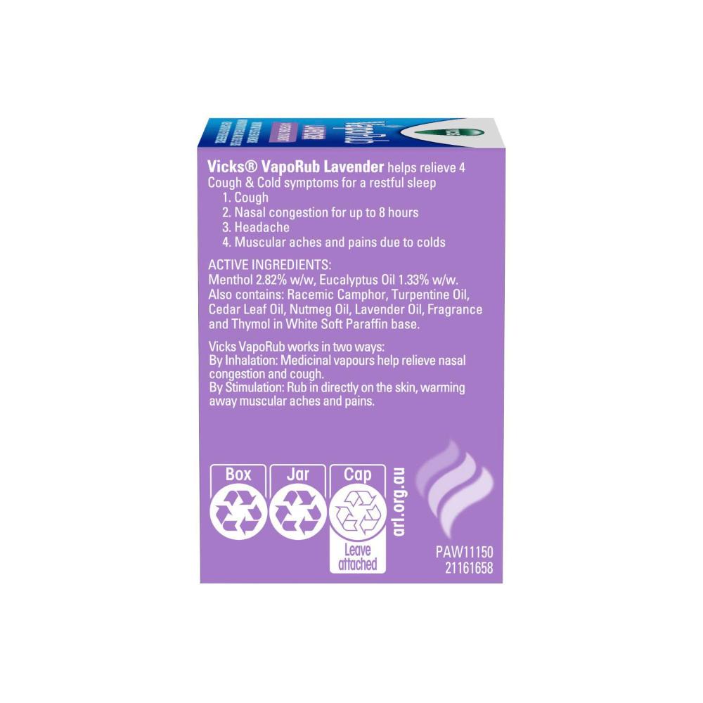 Vicks Vaporub Lavender - 50g