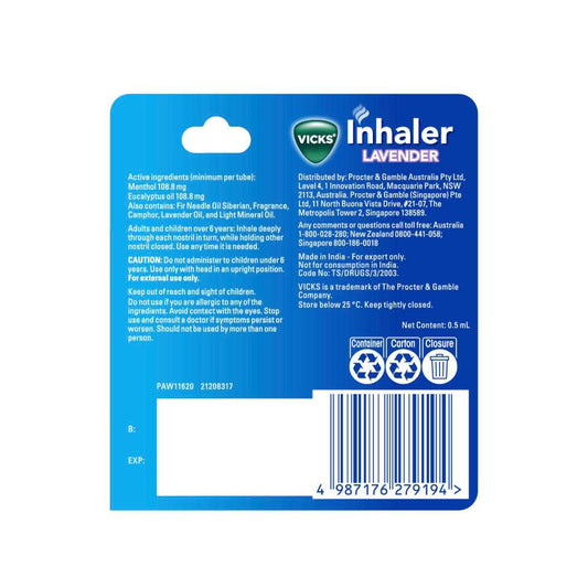 Vicks Inhaler Lavender - 1 Pack