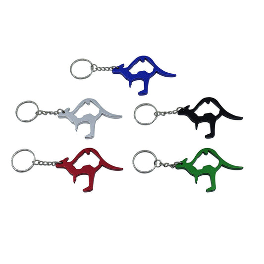 Key Essentials Kangaroo Bottle Opener Key Ring - Assorted Colours