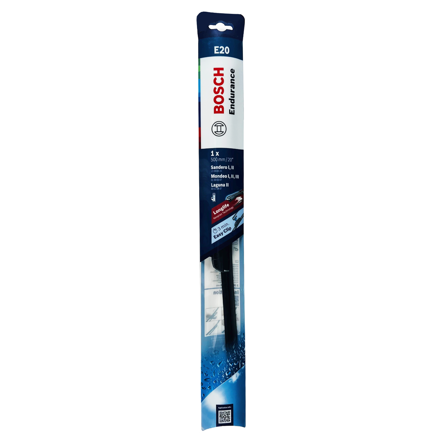 Bosch Flat Endurance Wiper Blade - 20" - 500mm