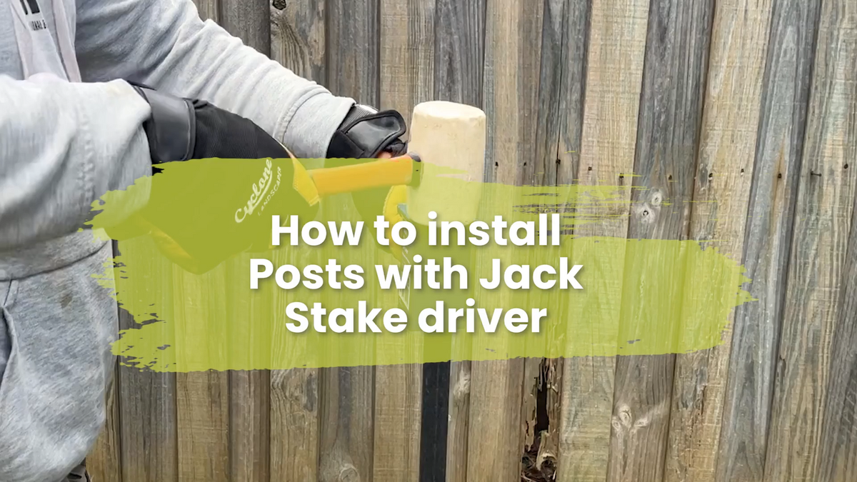 Jack Stake Driver - Steel - 170mm - Strong Grip - Saves Fingers